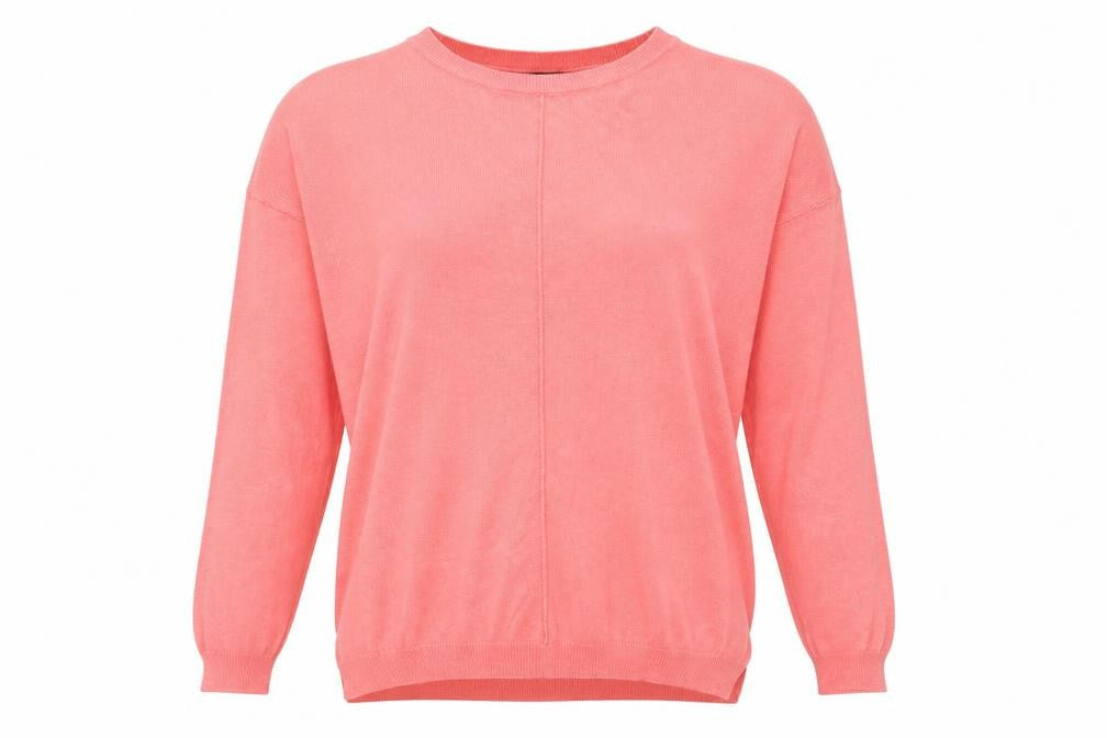 Marks and Spencer Womens Pink Round Neck Acrylic Pullover Jumper Size M