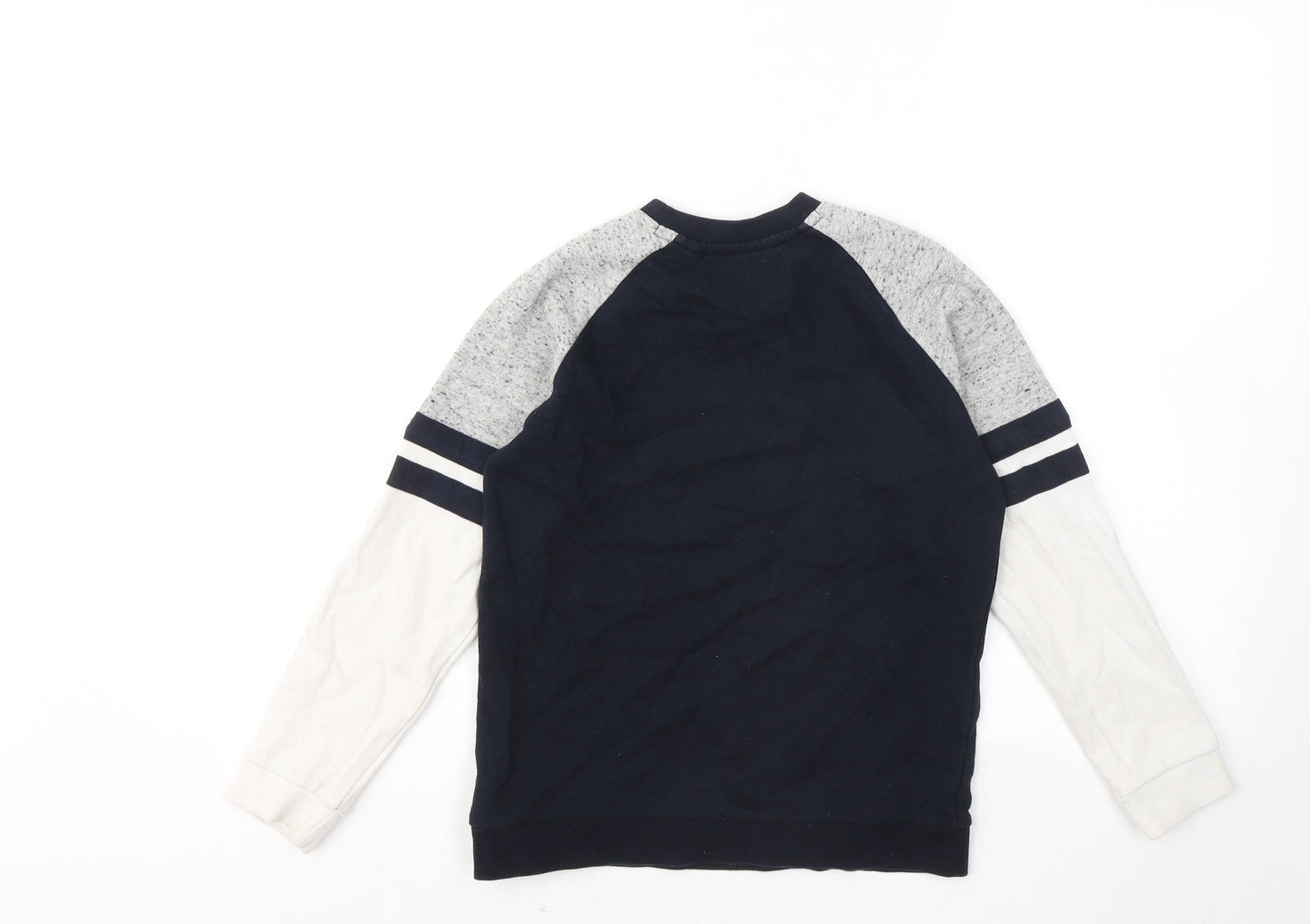 NEXT Boys Blue Cotton Pullover Sweatshirt Size 9 Years