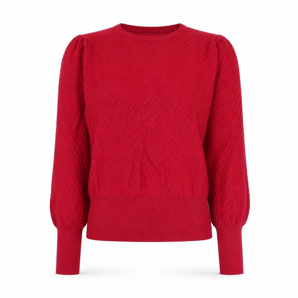Marks and Spencer Womens Pink Round Neck Viscose Pullover Jumper Size 12