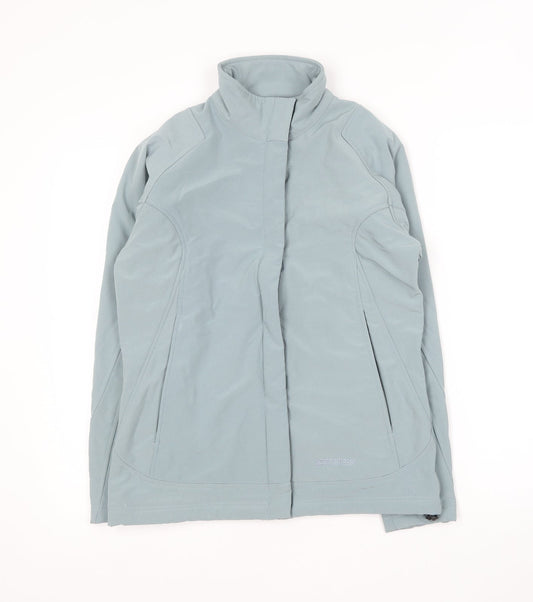 Mountain Pass Womens Blue Jacket Coat Size 10 Zip