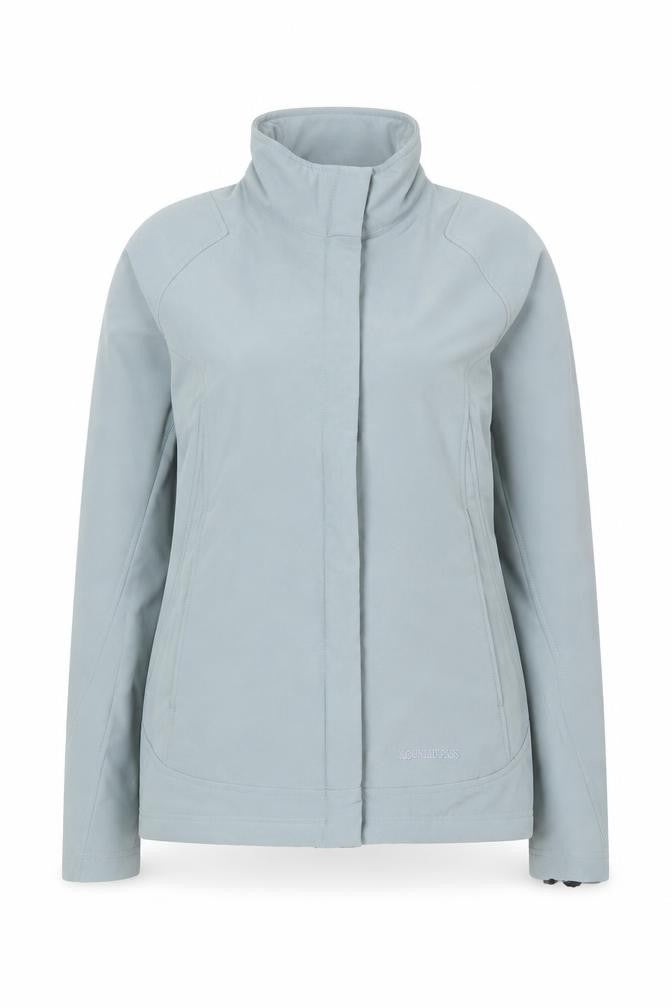 Womens UK Size 10  Mountain Pass Blue Polyester Coat