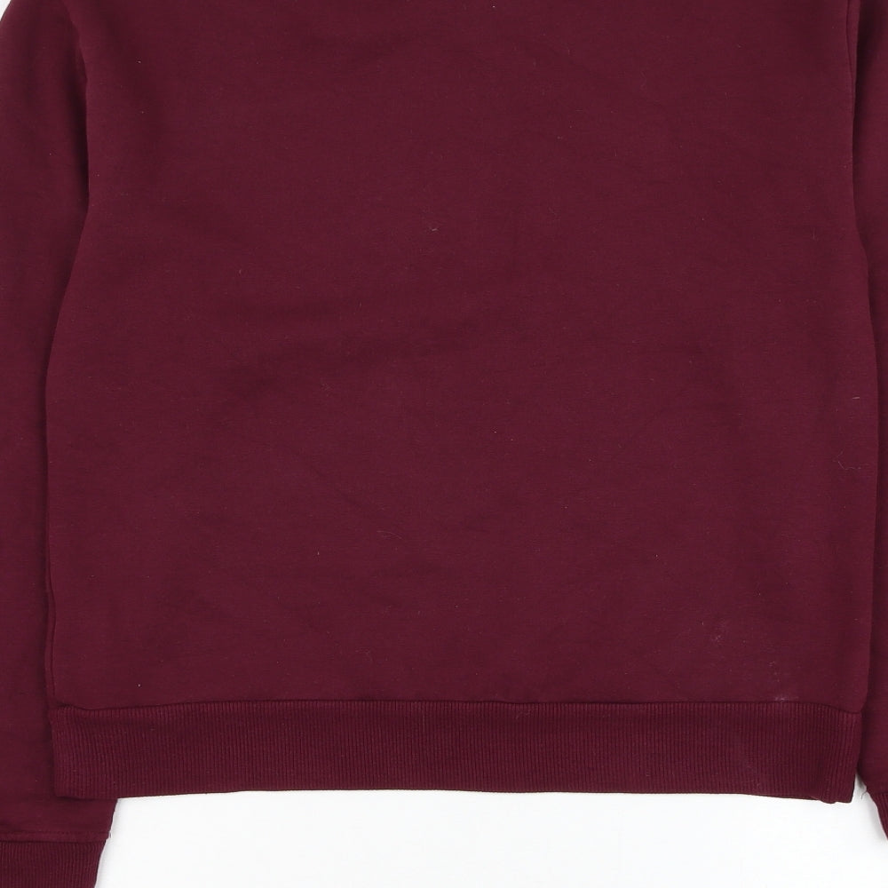 Marks and Spencer Womens Purple Viscose Pullover Sweatshirt Size 8 Pullover