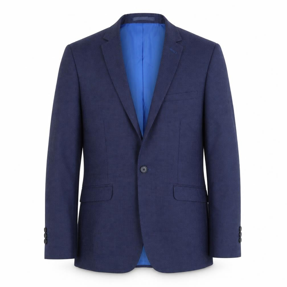 Marks and Spencer Mens Blue Polyester Jacket Suit Jacket Size 38