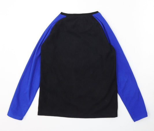 PlayStation Boys Black Polyester Pullover Sweatshirt Size 9-10 Years - PlayStation, Gaming
