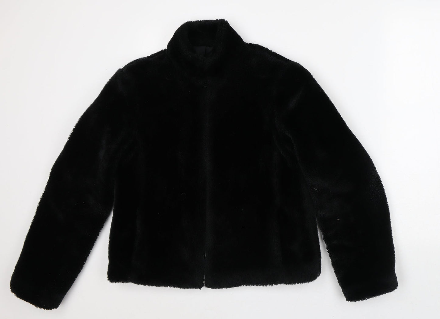 Preworn Womens Black Jacket Size S