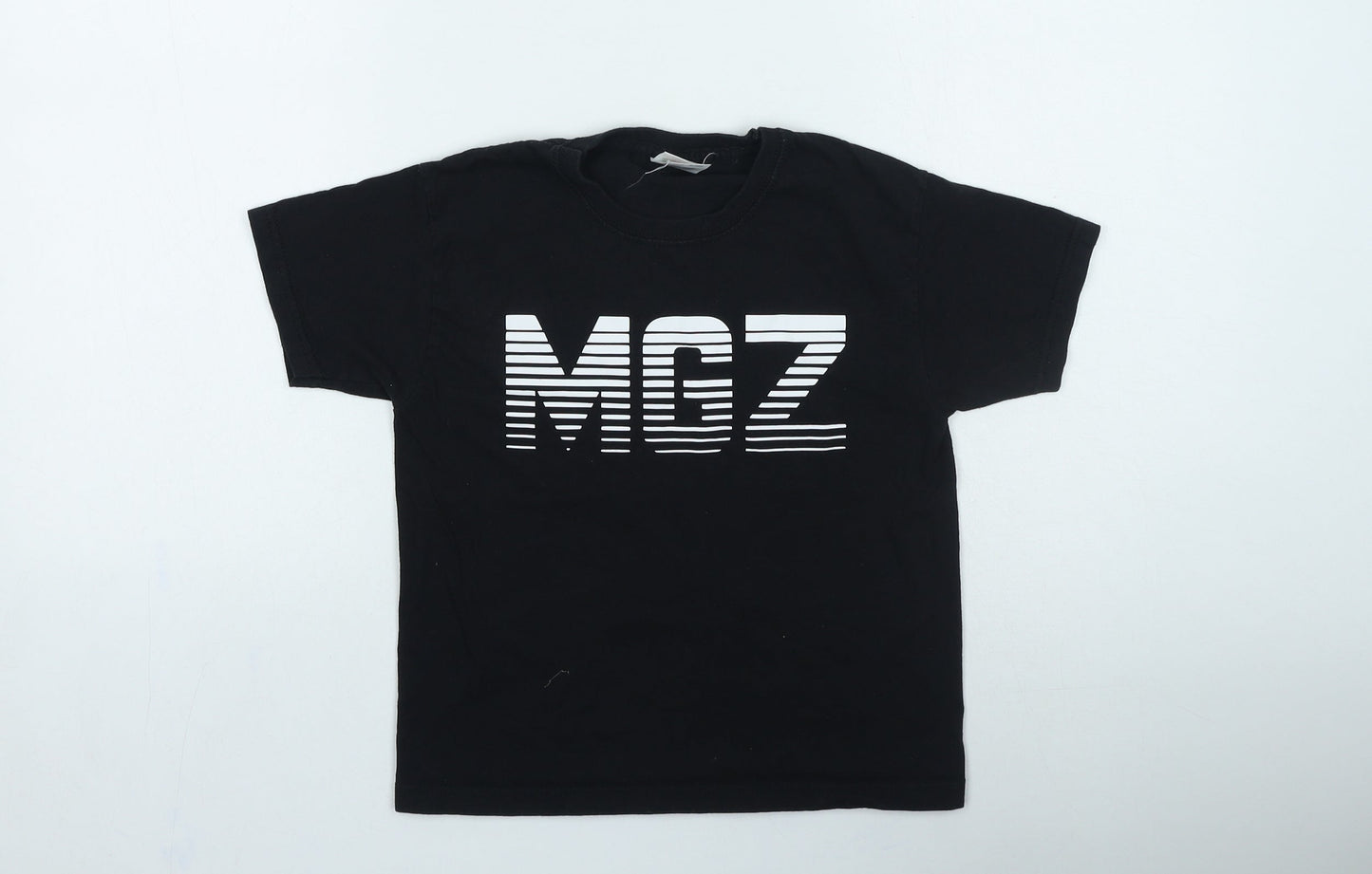Fruit of the Loom Boys Black Cotton Basic Casual Size 5-6 Years Round Neck Pullover - MGZ
