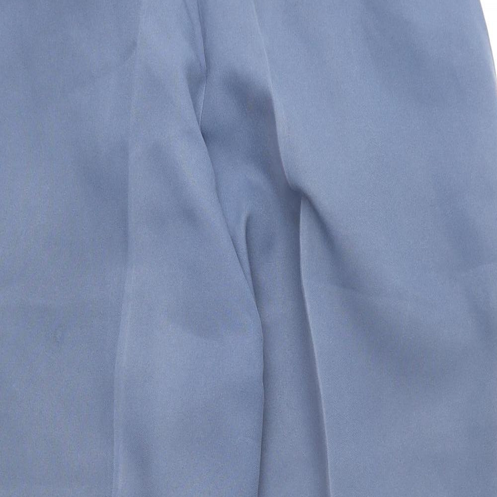 Saira of Manchester Womens Blue Polyester Trousers Size 24 L27 in Regular
