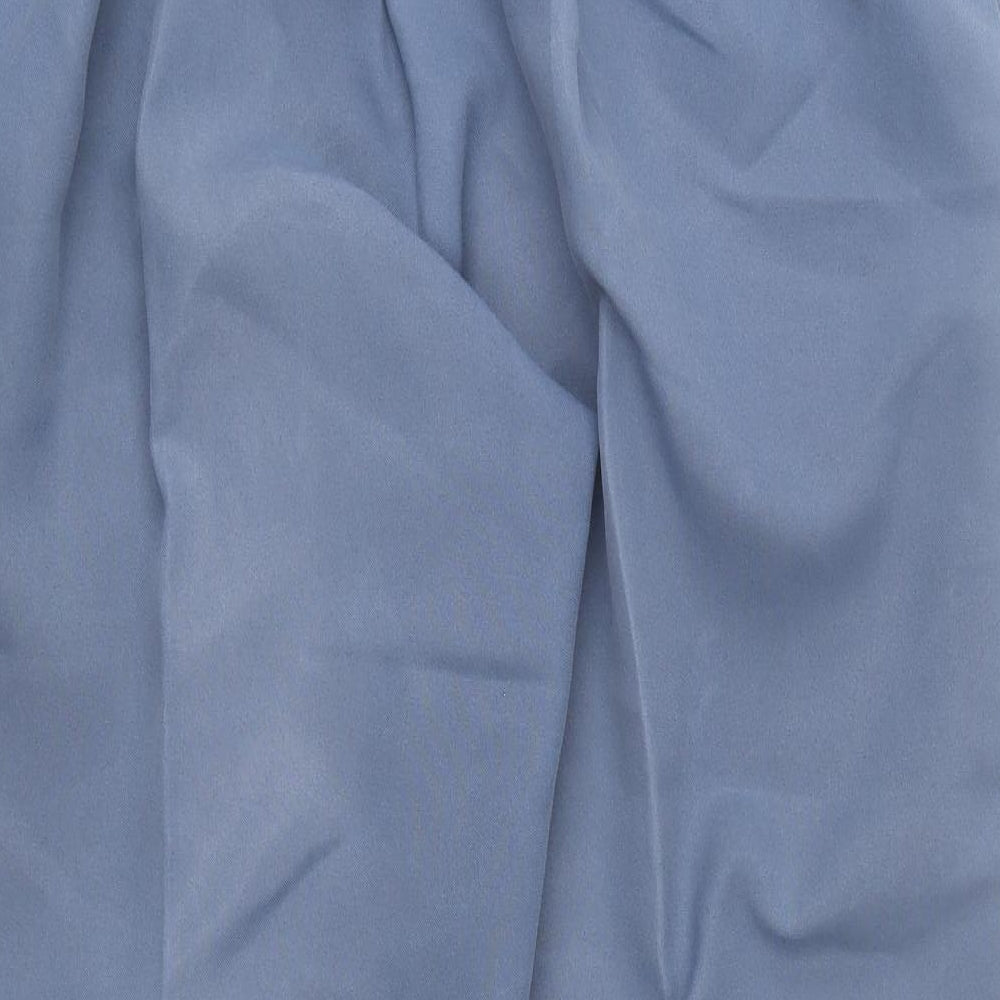 Saira of Manchester Womens Blue Polyester Trousers Size 24 L27 in Regular