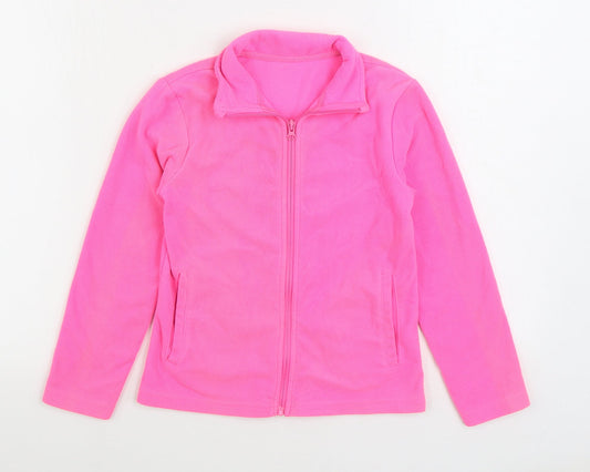 Dunnes Stores Girls Pink Jacket Size 9 Years Zip