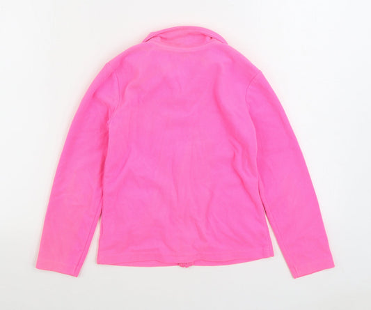 Dunnes Stores Girls Pink Jacket Size 9 Years Zip