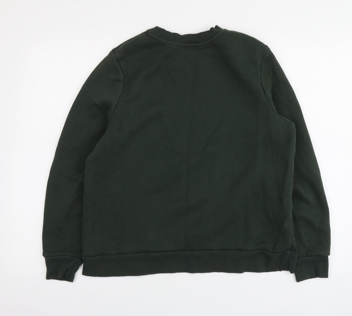 Dunnes Womens Green Cotton Pullover Hoodie Size M - Copenhagen