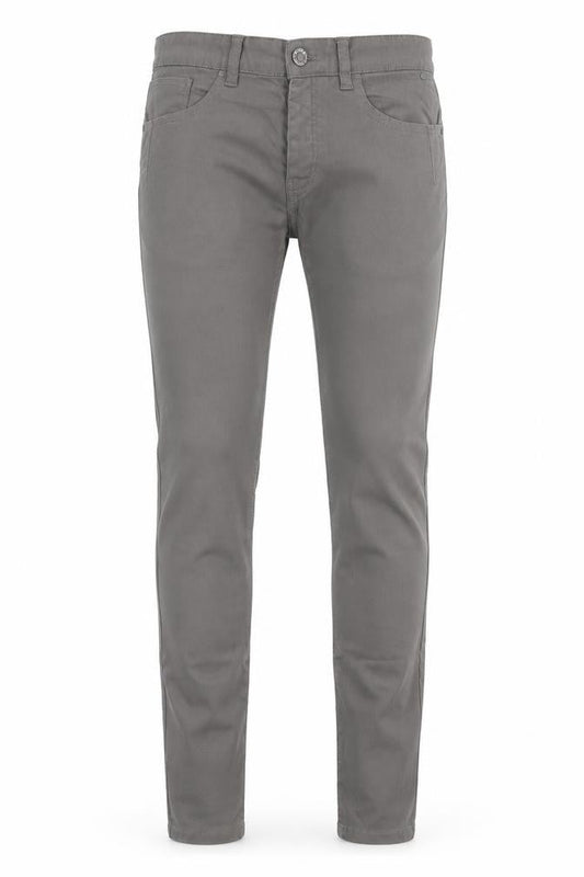 Industrialize Mens Grey Cotton Skinny Jeans Size 28 in L30 in Regular Button