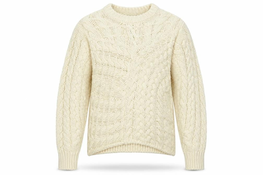 Marks and Spencer Womens Yellow Round Neck Acrylic Pullover Jumper Size S