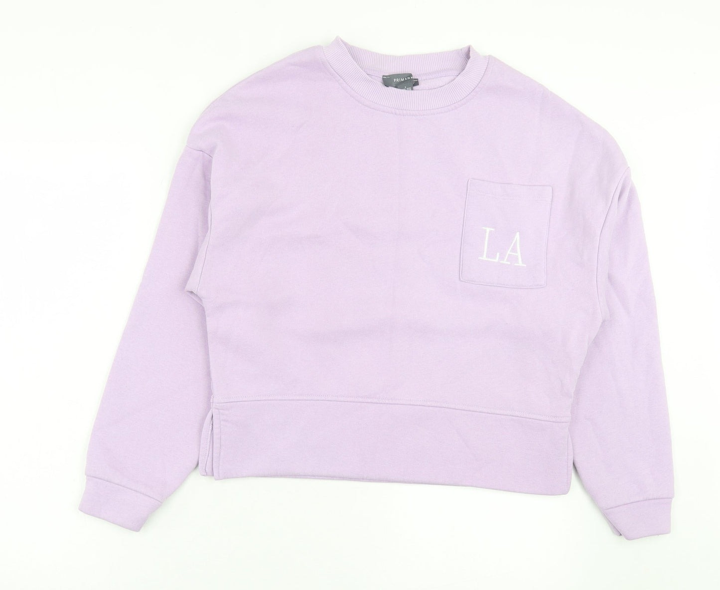 Primark Womens Purple Cotton Pullover Sweatshirt Size S Pullover - LA