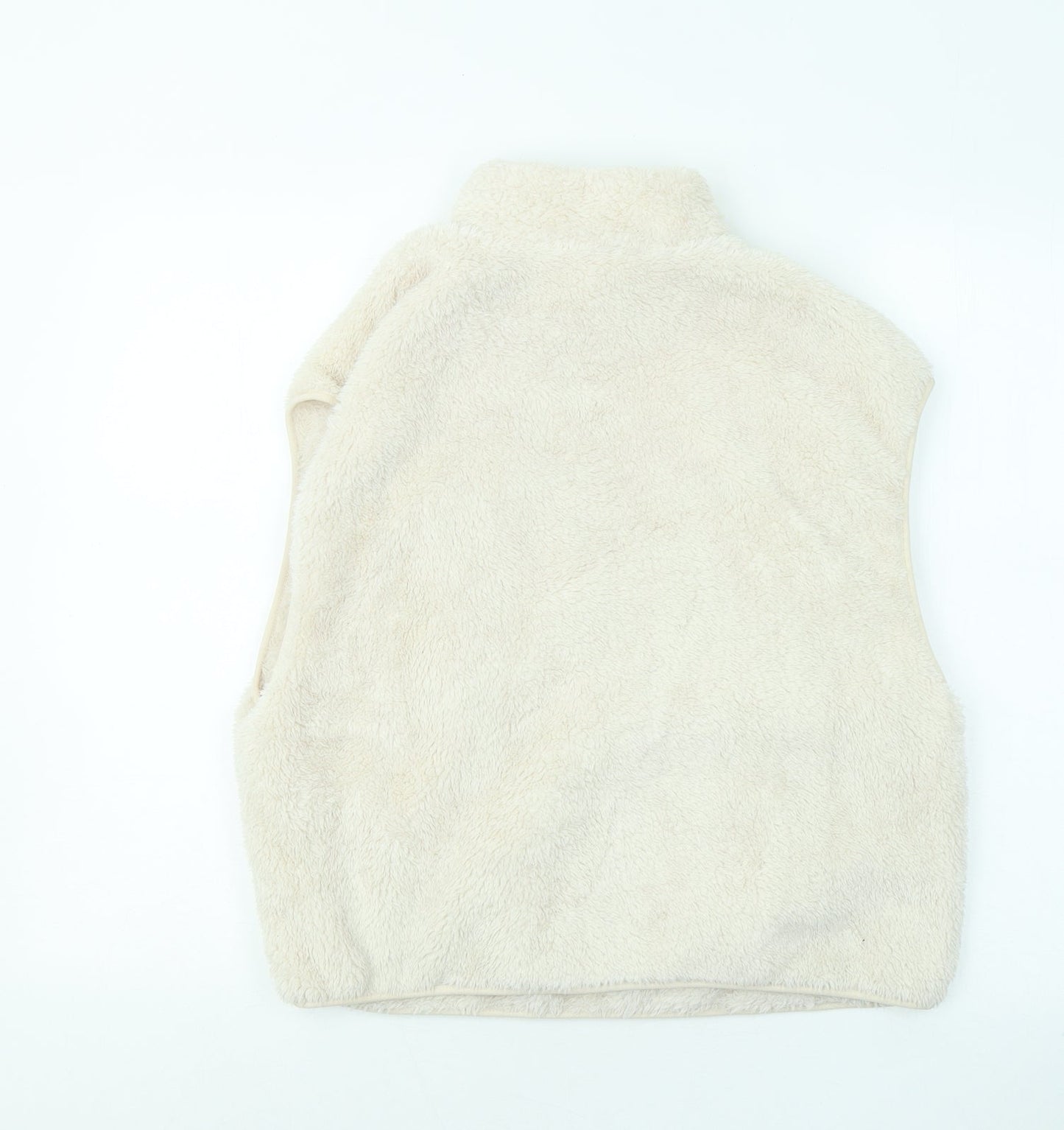 Divided by H&M Womens Beige Gilet Jacket Size S Zip