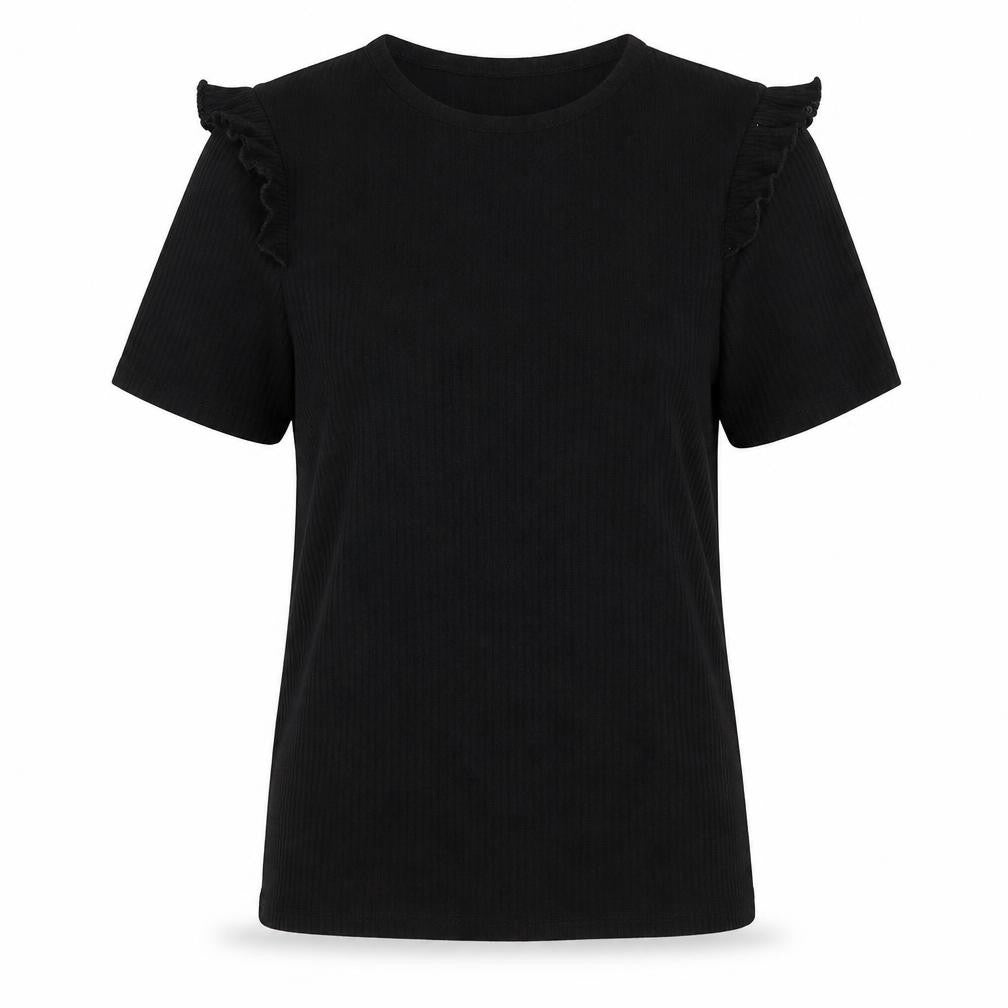 New Look Womens Black Boat Neck Viscose Pullover Jumper Size 10