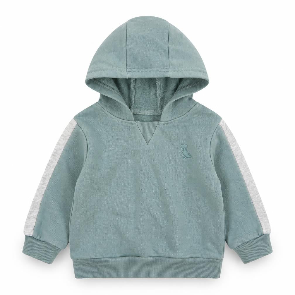 Dunnes Boys Green Cotton Pullover Jumper Size 6-9 Months Pullover - Dinosaur