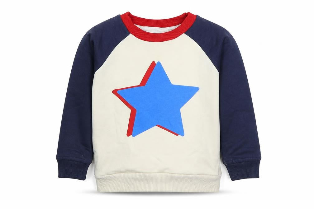 Dunnes Boys White Cotton Pullover Sweatshirt Size 2-3 Years Pullover