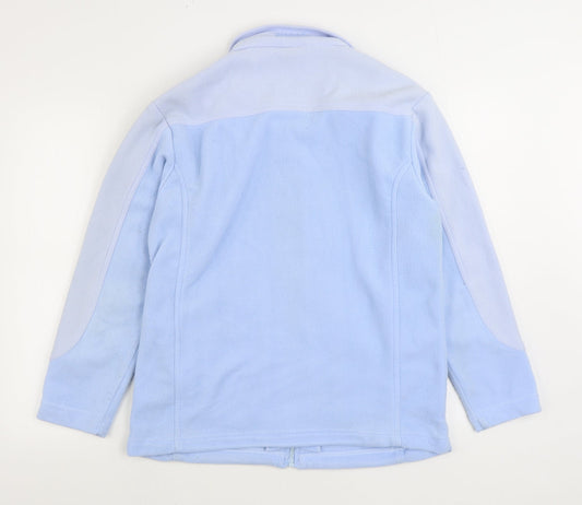 Giani Feroti Womens Blue Jacket Size M Zip