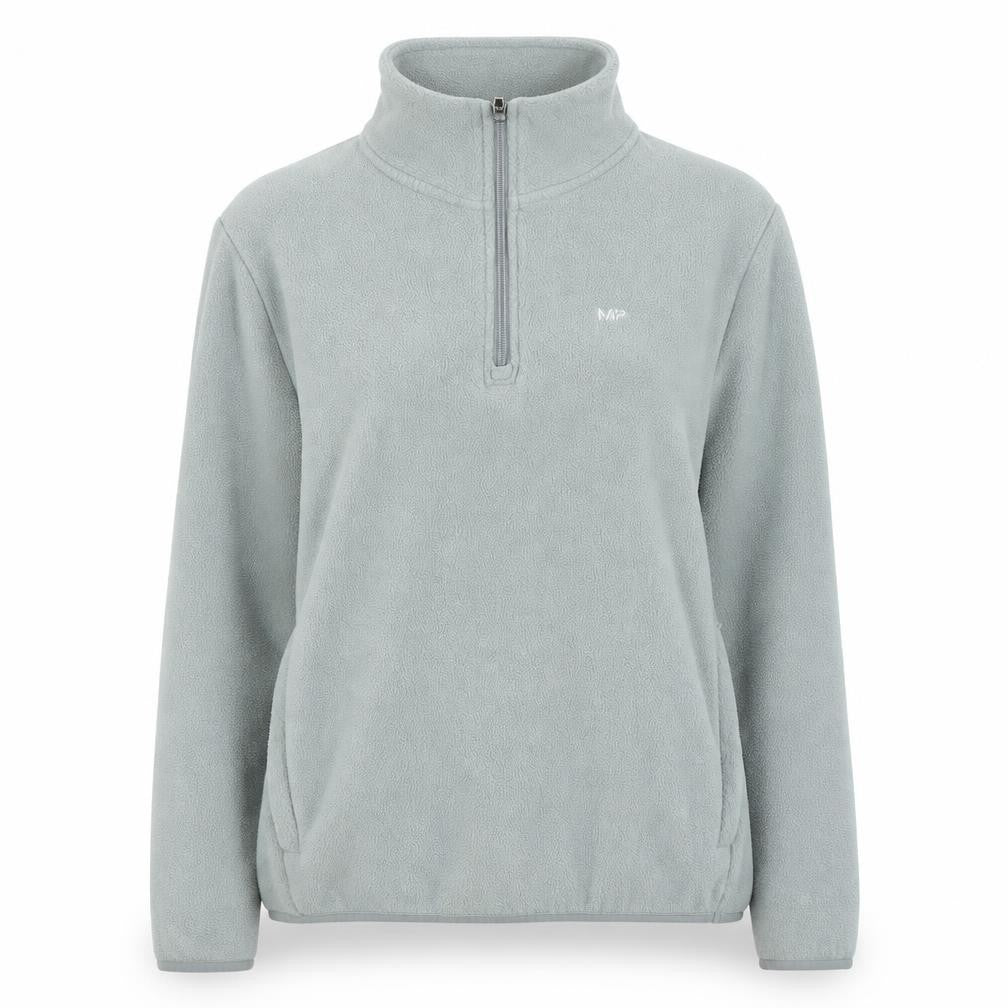 MP Womens Grey High Neck Polyester Pullover Jumper Size S