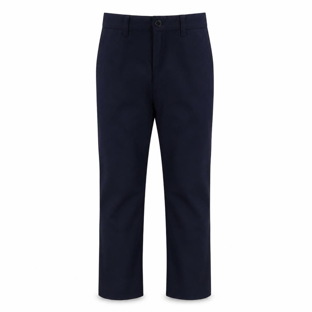 NEXT Boys Blue Polyester Dress Pants Trousers Size 4 Years Regular Button