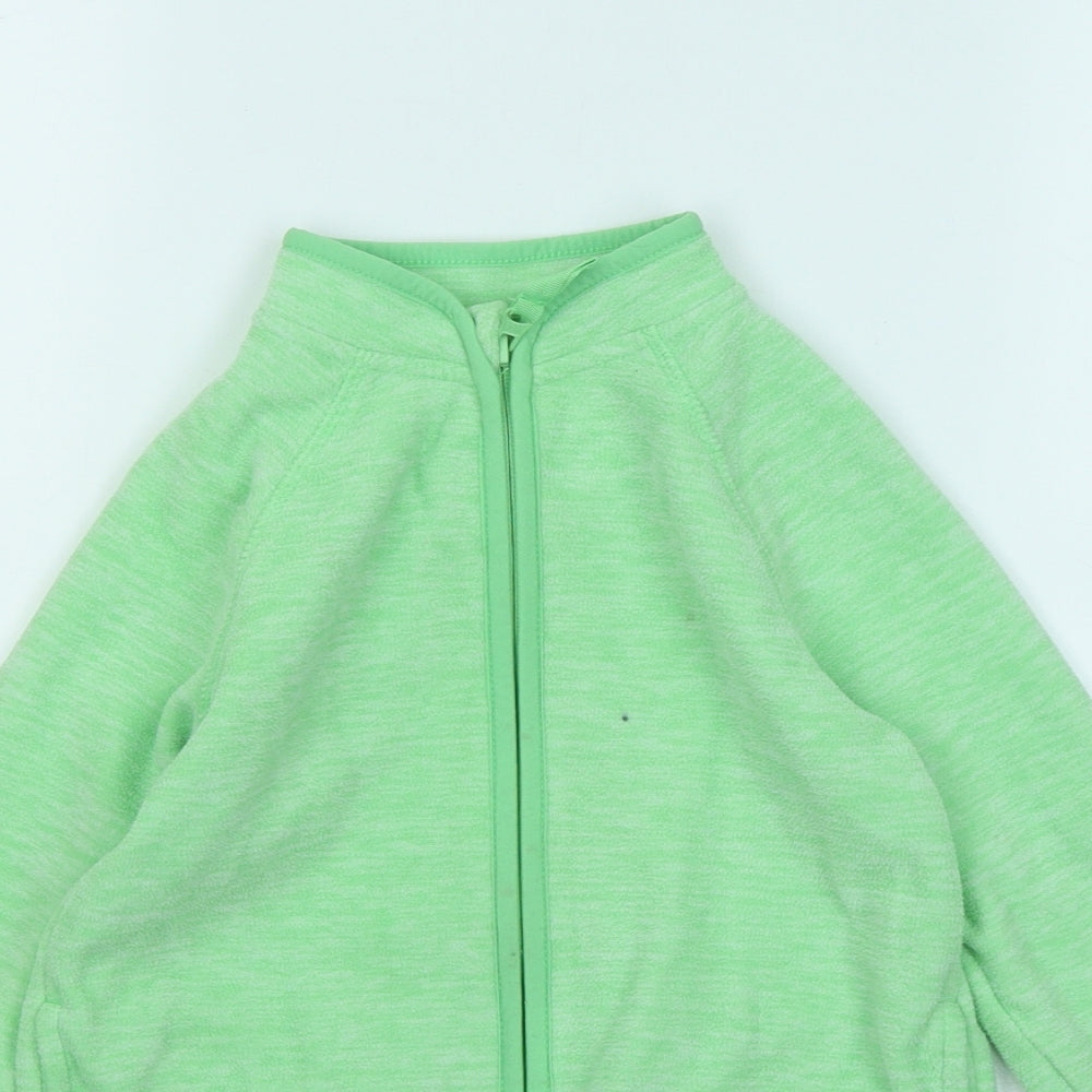 Dunnes Stores Boys Green Jacket Size 5-6 Years Zip