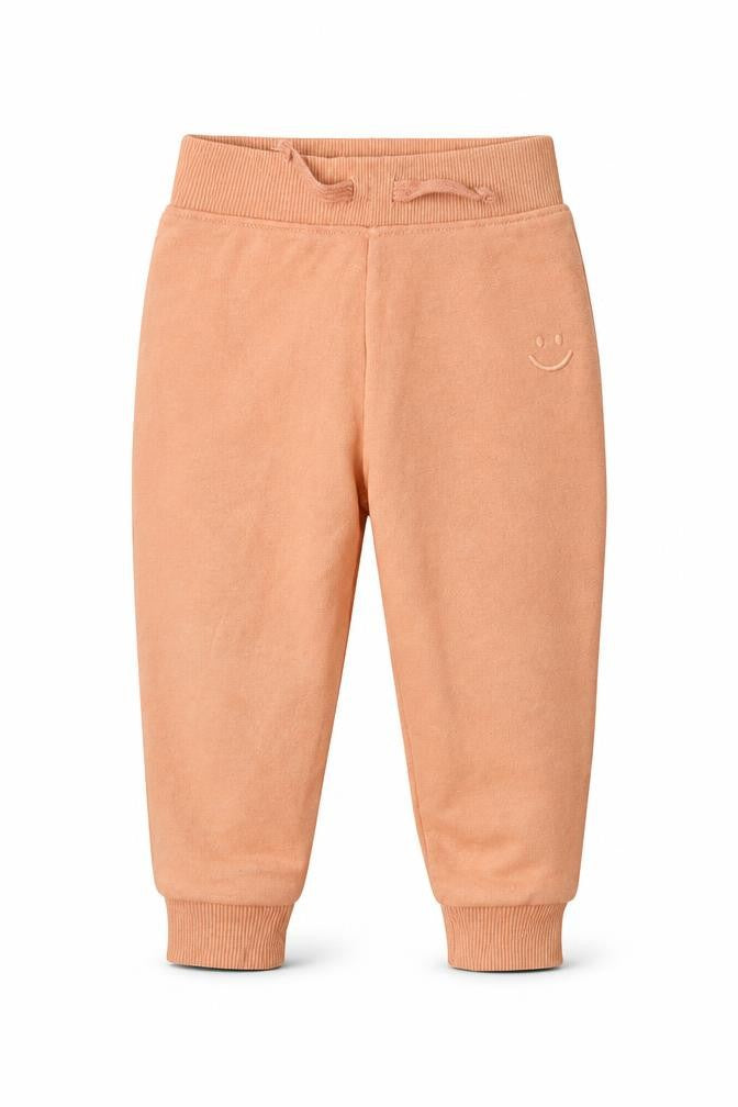 Dunnes Boys Brown Cotton Jogger Trousers Size 9-12 Months Drawstring