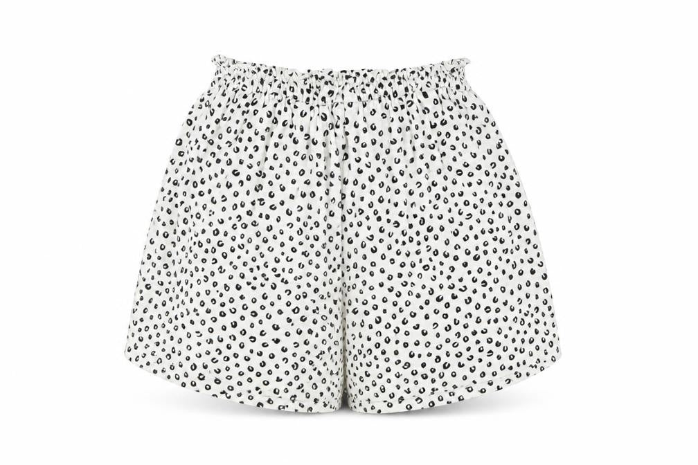 ASOS Womens White Geometric Cotton Sweat Shorts Size 8 L5 in Regular Pull On