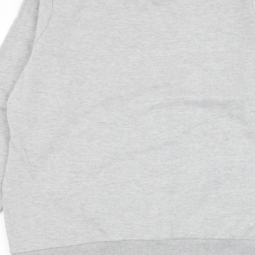 Pep&co Womens Grey Cotton Pullover Sweatshirt Size 12 Pullover - Living The Dream