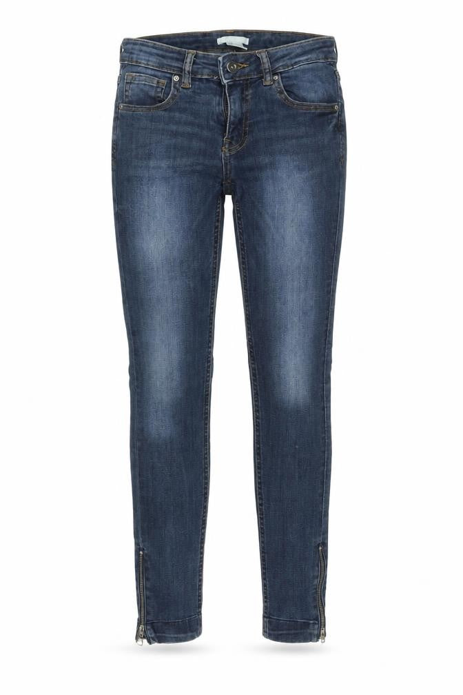 H&M Womens Blue Cotton Skinny Jeans Size 27 in L27.5 in Regular Zip
