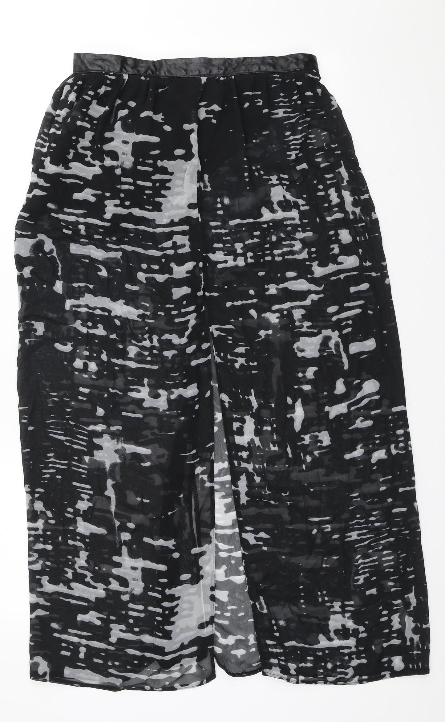 MODO Womens Multicoloured Polyester Straight & Pencil Skirt Size 12 Zip