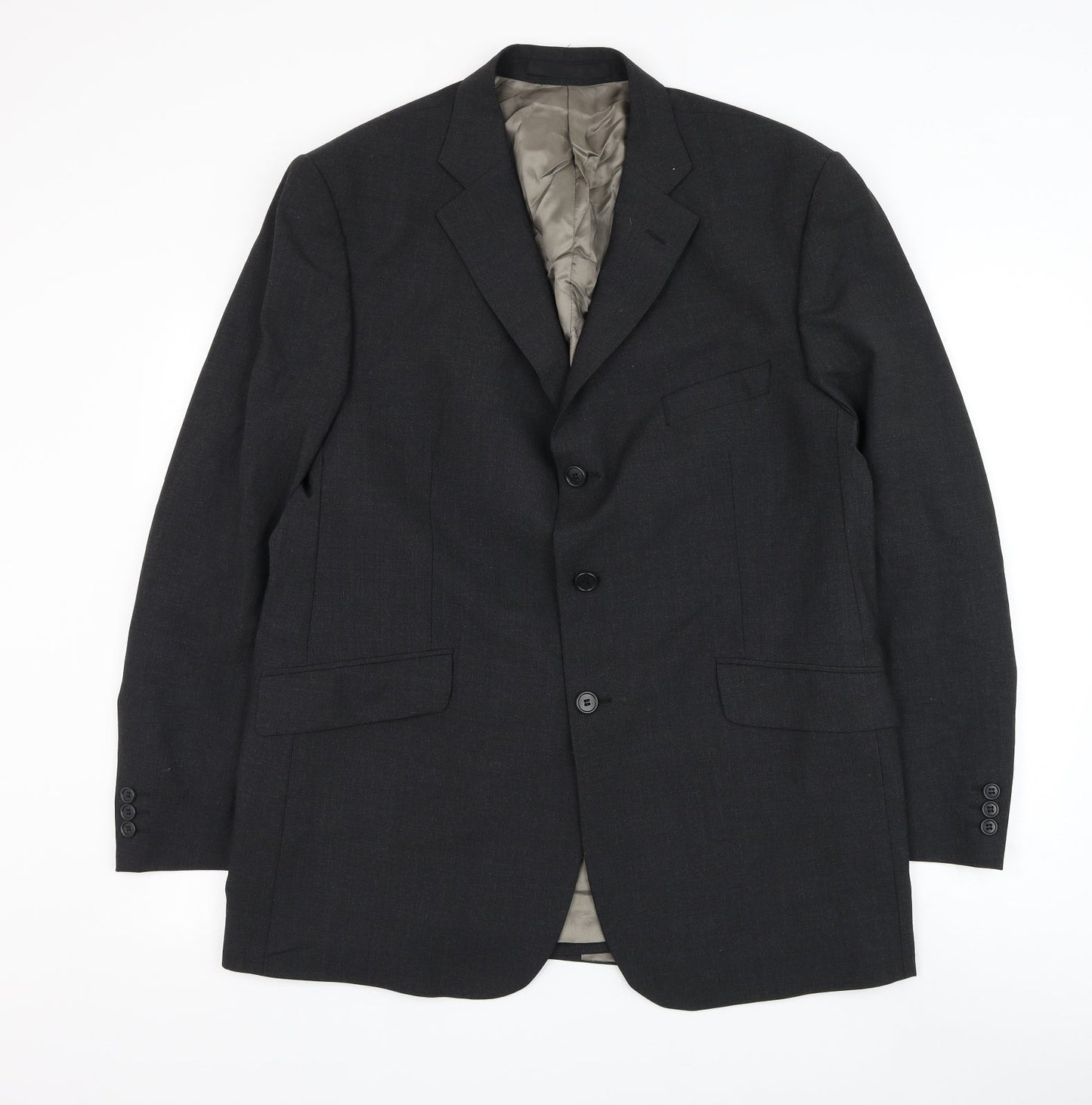 Impressions Mens Green Polyester Jacket Suit Jacket Size 44