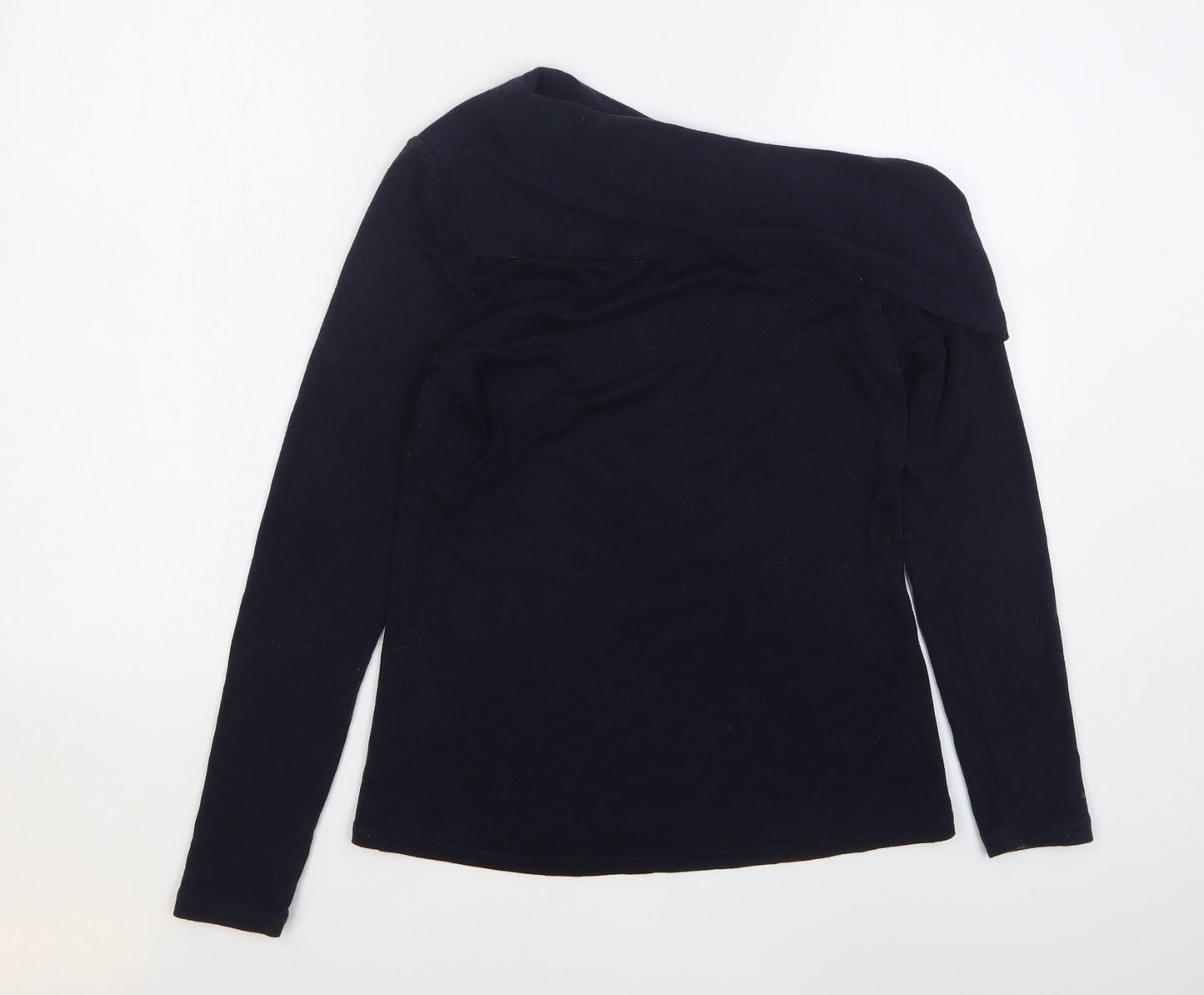 Witchery Womens Blue Roll Neck Acrylic Pullover Jumper Size XS