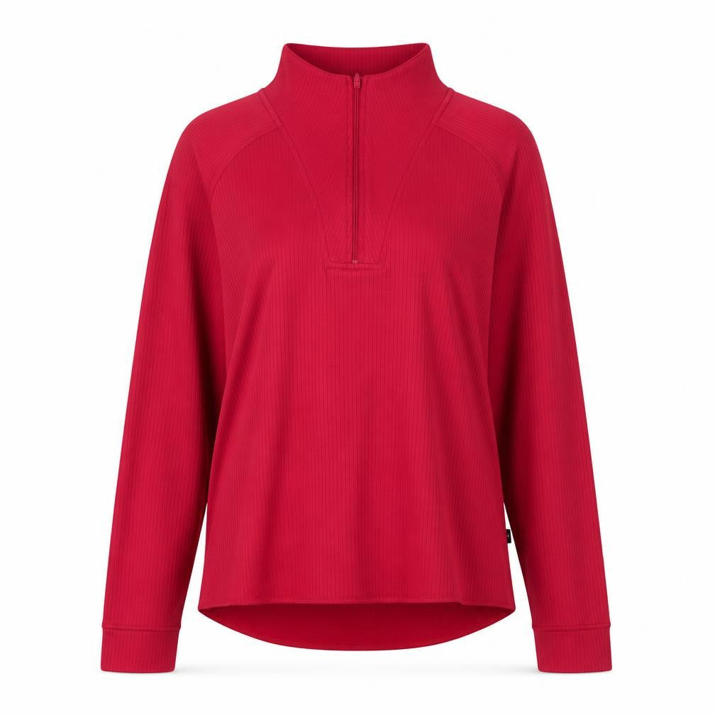 Womens UK 12 Regular Mountain Life Pink Pullover Sweatshirt