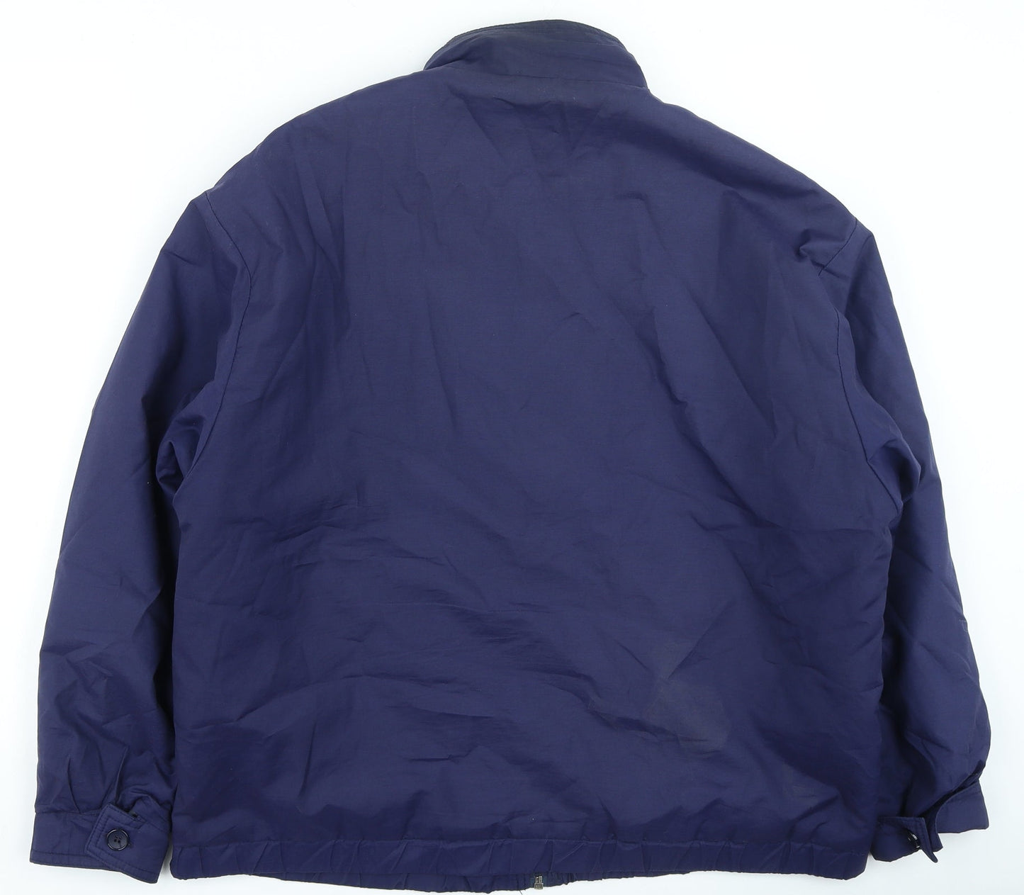 Casual Appeal Mens Blue Jacket Size L Zip