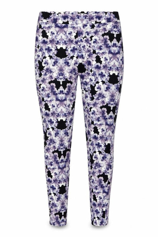 H&M Womens Multicoloured Floral Polyester Jogger Leggings Size S L29 in - Flowers