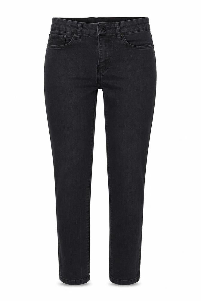 VERO MODA Womens Black Cotton Skinny Jeans Size XS L28 in Regular Button