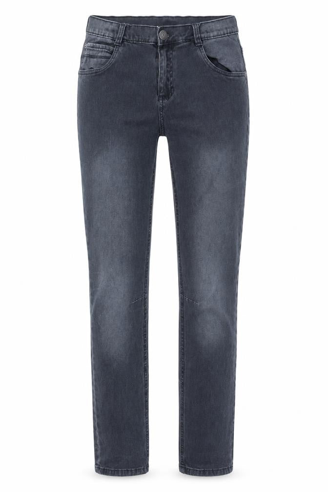 Dunnes Womens Grey Cotton Skinny Jeans Size 28 in L27 in Regular Zip