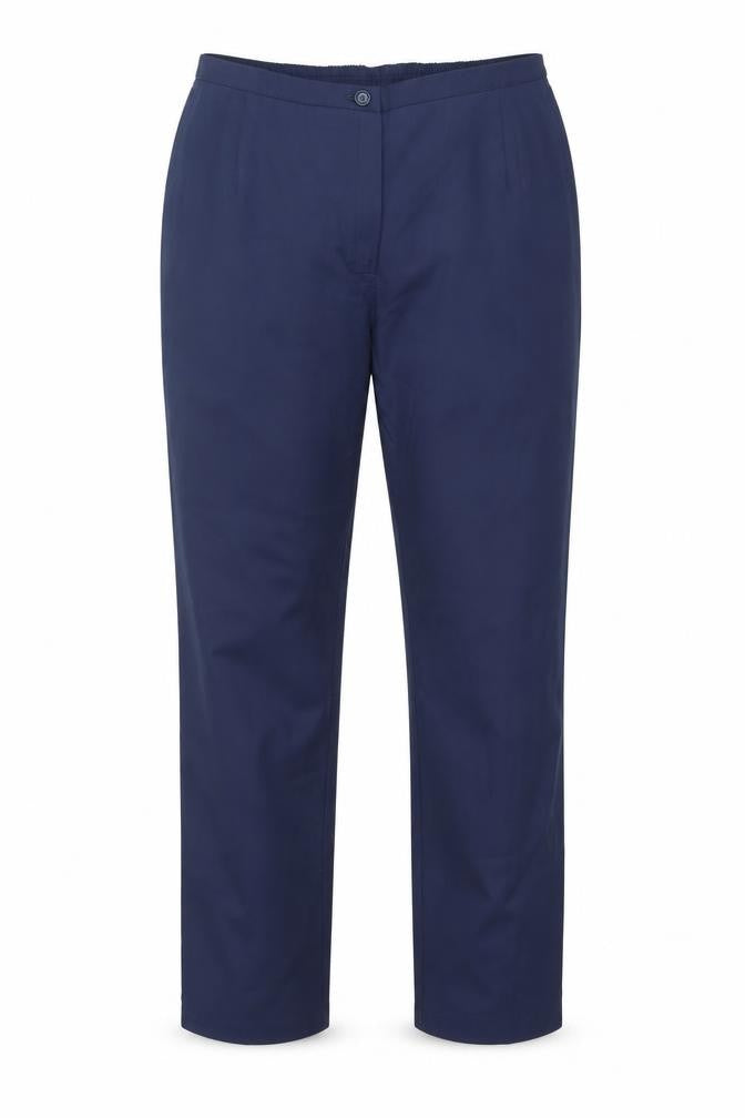 Meltemi Mens Blue Polyester Trousers Size 30 in L25 in Regular Zip