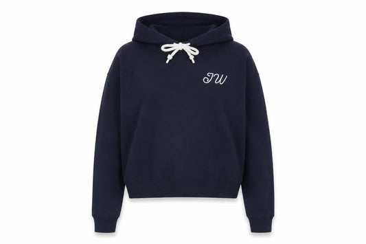 Womens UK 6 Regular Jack Wills Blue Pullover Hoodie