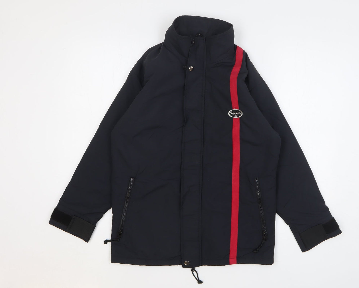 Wave Rave Womens Black Jacket Size M Zip