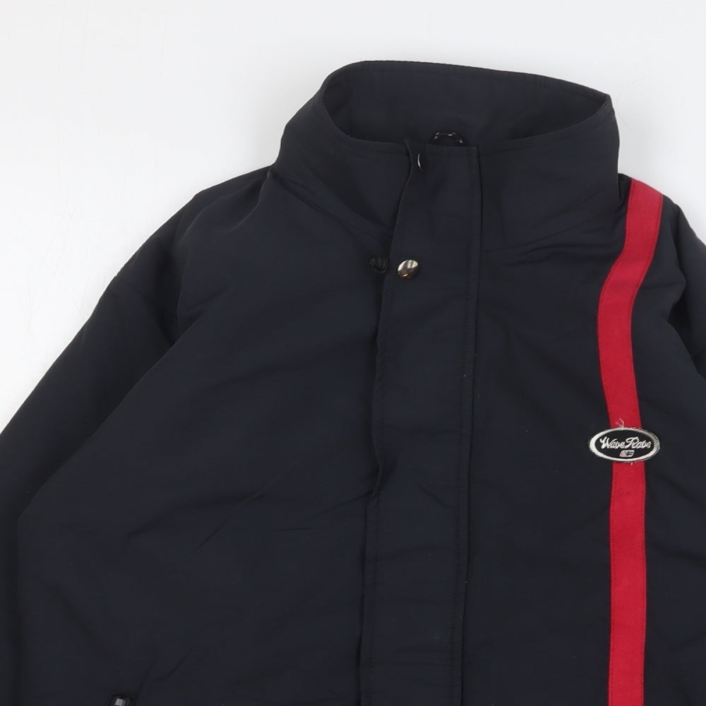 Wave Rave Womens Black Jacket Size M Zip