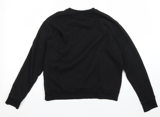 Primark Womens Black Polyester Pullover Sweatshirt Size XS - Insta Famous
