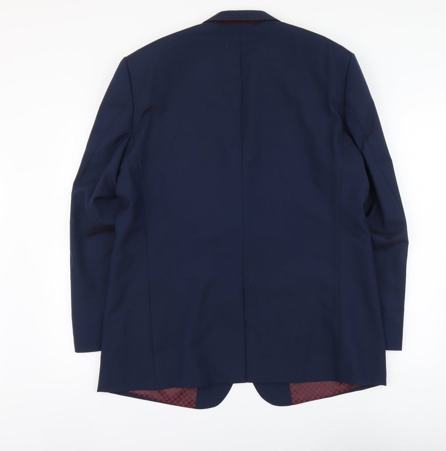 Skopes Mens Blue Wool Jacket Suit Jacket Size L