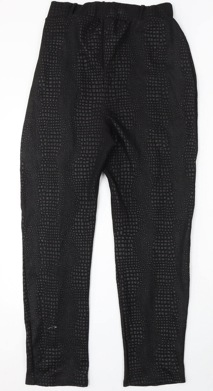 I SAW IT FIRST Womens Black Polyester Trousers Size 16 L30 in Regular