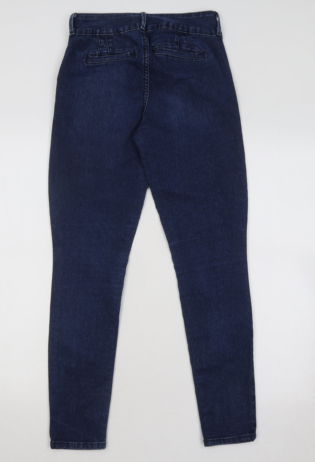 JustFab Womens Blue Cotton Skinny Jeans Size 27 in L27 in Regular Button