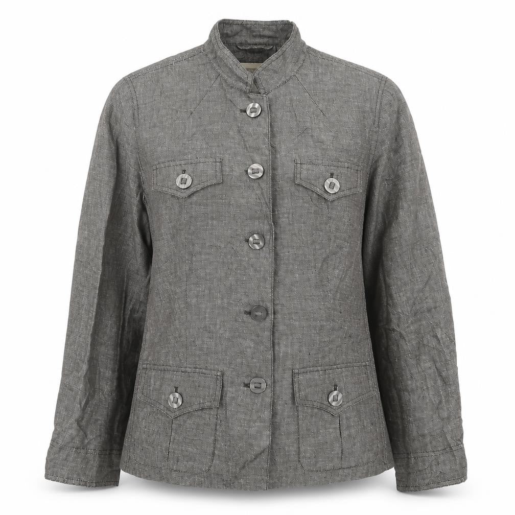 Next Womens Brown Jacket Size 6 Button