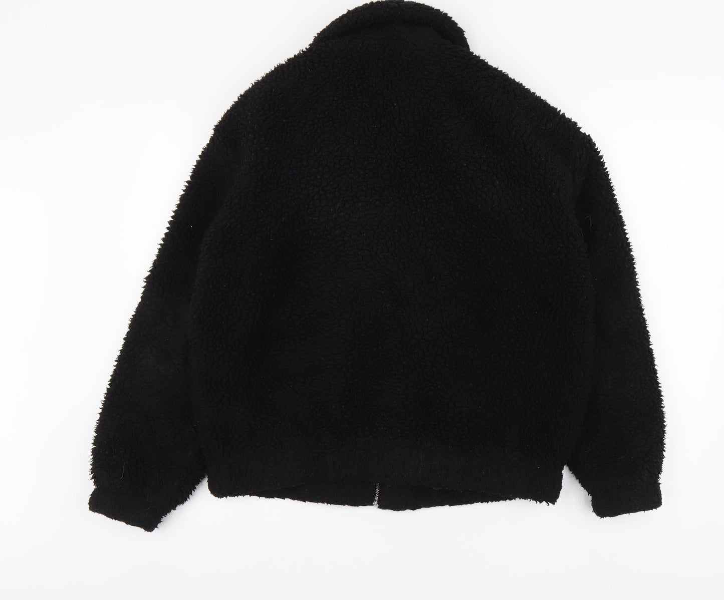 New Look Womens Black Jacket Size S Zip