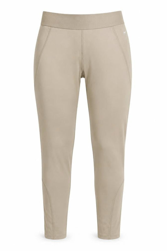 Workout Womens Beige Polyester Jogger Leggings Size S L28 in
