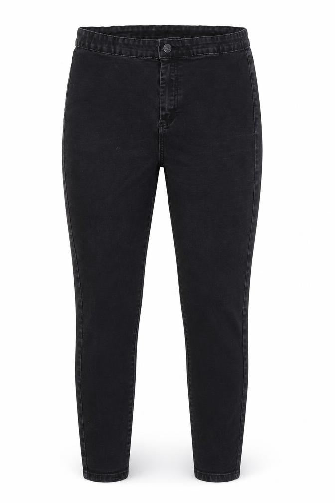 George Womens Black Cotton Skinny Jeans Size 32 in L25 in Regular Button